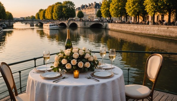 Comment organiser un dîner romantique inoubliable sur la seine ?